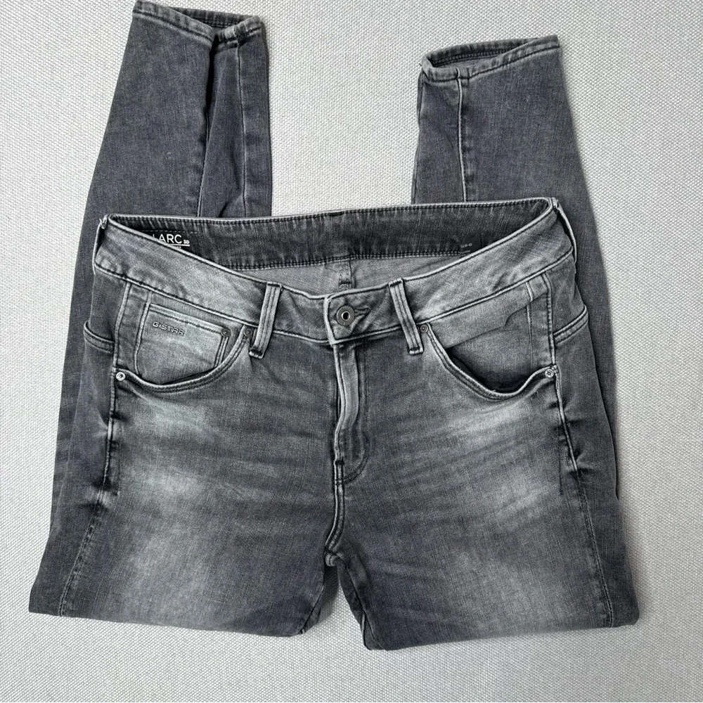 G-Star Arc 3D Mid Skinny Jeans Grey Size 31 - Picture 4 of 8